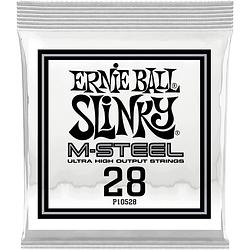 Foto van Ernie ball 10528 .028 slinky m-steel losse snaar voor elektrische gitaar