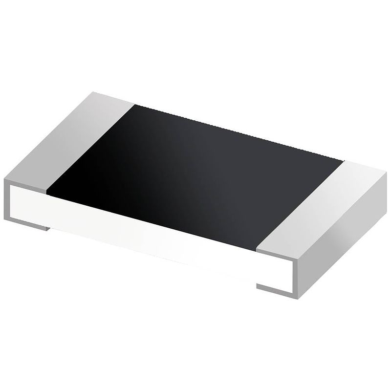 Foto van Royalohm cq06w4j0105t5e precisieweerstand 1 mω smd 1206 0.25 w 5 % 100 ppm/°c 1 stuk(s) tape cut