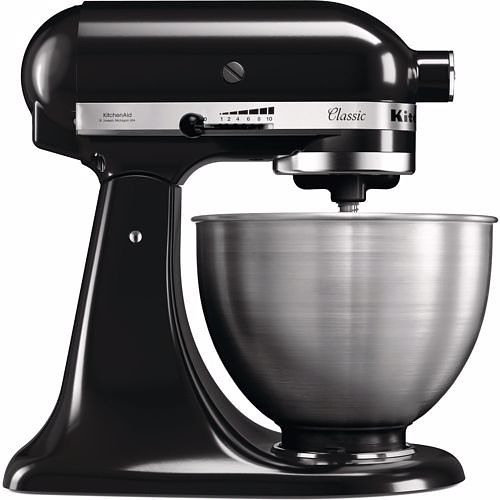 Foto van Kitchenaid classic mixer 5k45sseob zwart