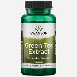 Foto van Super herbs green tea extract 500mg