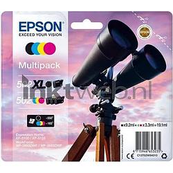 Foto van Epson 502xl / 502 multipack zwart en kleur cartridge