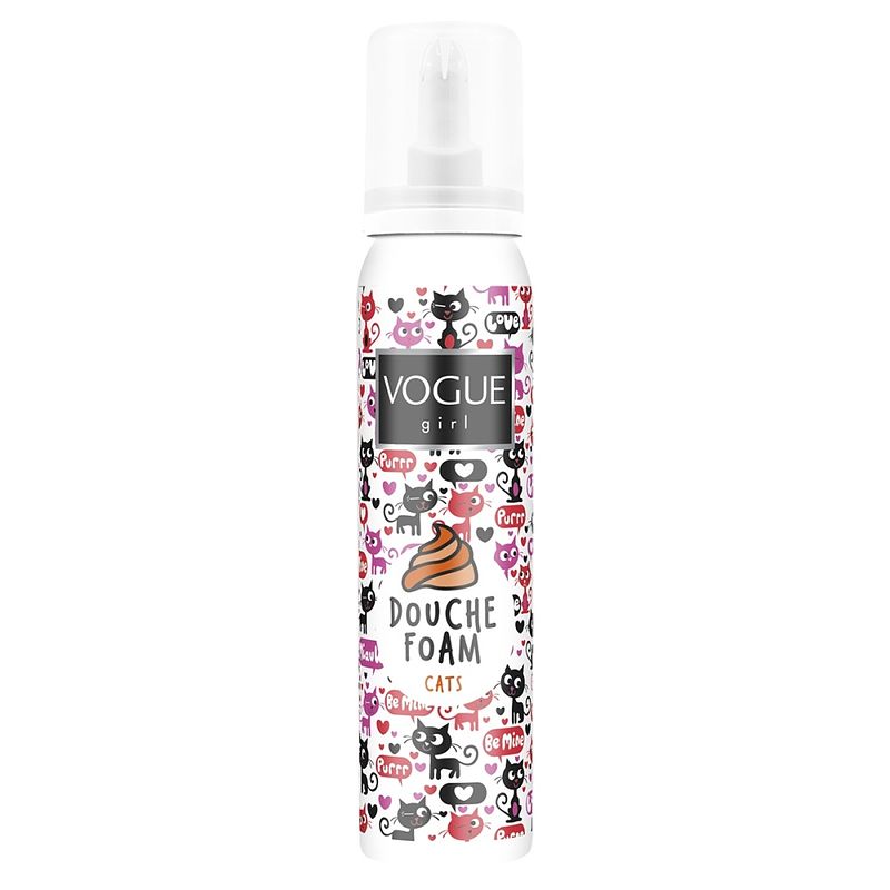 Foto van Vogue girl douche foam cats