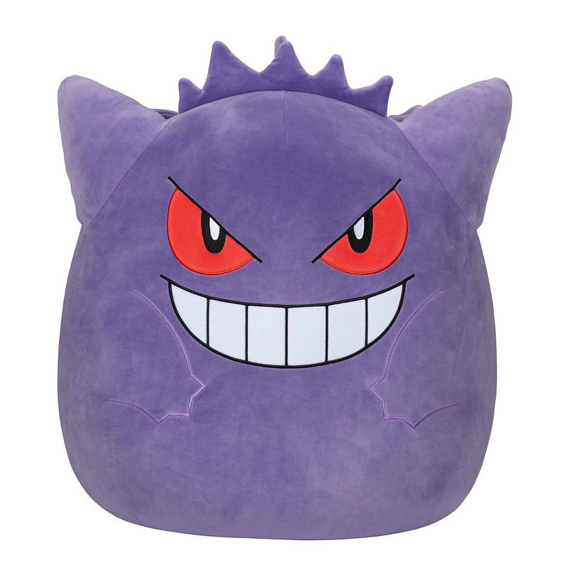 Foto van Squishmallows pokémon knuffel gengar - 36 cm