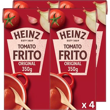 Foto van Heinz tomato frito multipack (tomatensaus) 350 g x 4 bij jumbo