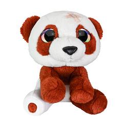 Foto van Lumo stars panda junior 15 cm pluche bruin/wit