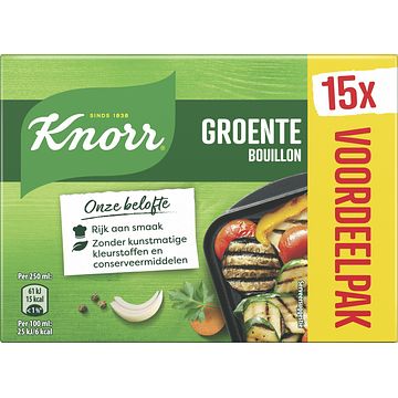 Foto van Knorr bouillontabletten groente 150g bij jumbo