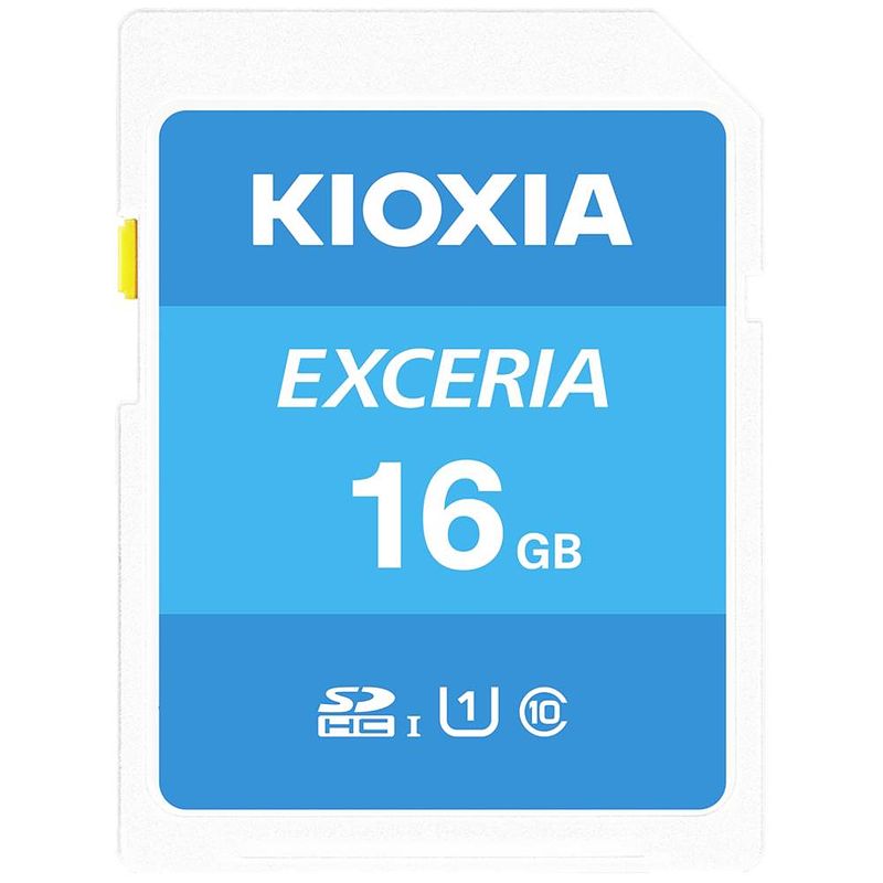 Foto van Kioxia exceria sdhc-kaart 16 gb uhs-i