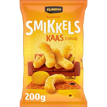 Foto van Jumbo knapperige smikkels kaas smaak 200g