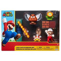 Foto van Super mario lava castle actieset 6,5cm