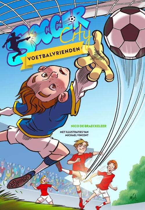 Foto van Voetbalvrienden - nico de braeckeleer - hardcover (9789059247758)