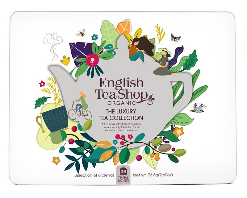 Foto van English teashop luxury collection cadeaublik