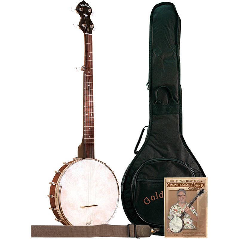 Foto van Gold tone cc-ot cripple creek banjo clawhammer set