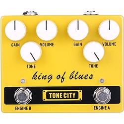 Foto van Tone city king of blues v2 dual overdrive effectpedaal