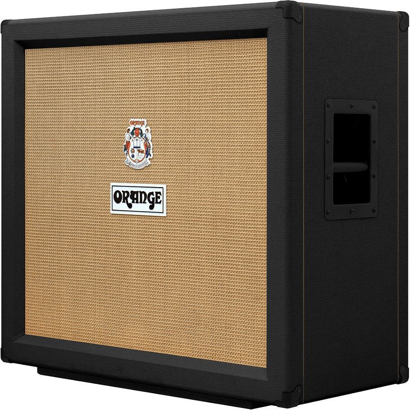 Foto van Orange ppc412 blk 4x12 inch 240 watt gitaar speakerkast zwart