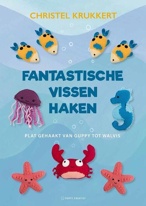 Foto van Fantastische vissen haken - christel krukkert - paperback (9789000390267)