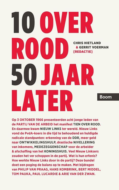 Foto van 10 over rood 50 jaar later - ebook (9789461279545)