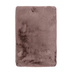 Foto van Kayoom - hoogpolig badkamer tapijt - wasbaar - roze - 70 x 130cm - antislip - douchemat - badmat - wc mat
