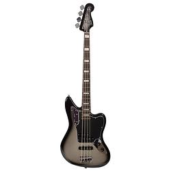 Foto van Fender troy sanders jaguar bass silverburst rw