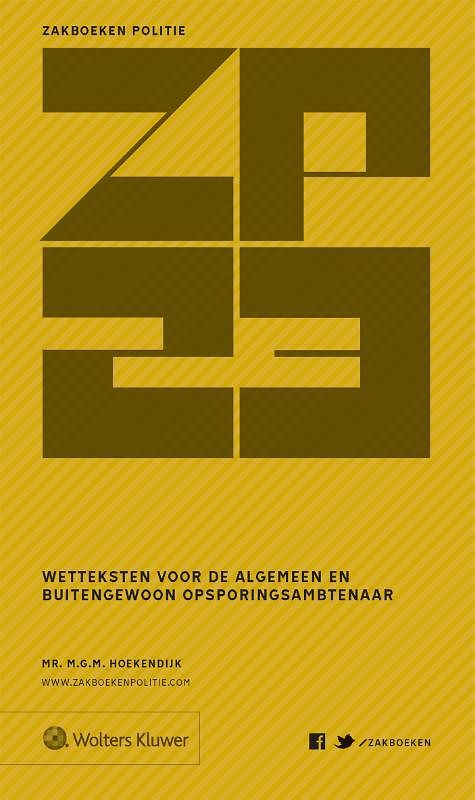 Foto van Zakboek wetteksten voor de algemeen en buitengewoon opsporingsambtenaar 2023 - paperback (9789013170467)