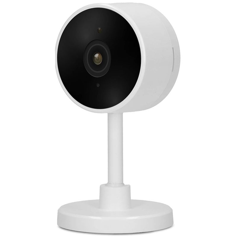 Foto van Smart wifi camera, aan domotica koppelbare ip camera alecto smart-cam10 wit