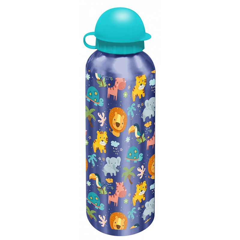 Foto van Kids licensing thermosfles junior 500 ml aluminium blauw/paars