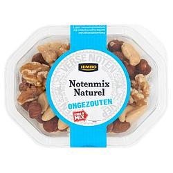 Foto van 2 voor € 5,00 | jumbo ongezouten notenmix 160g aanbieding bij jumbo