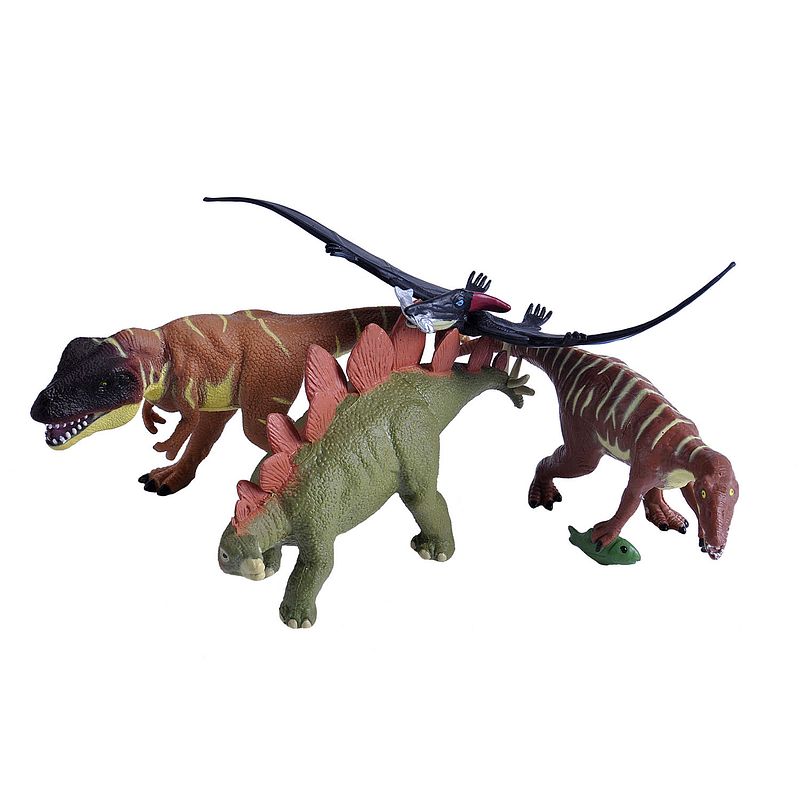 Foto van Wild republic speelset dinosaur collection junior 4-delig