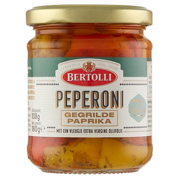 Foto van Bertolli peperoni gegrilde paprika 180g bij jumbo