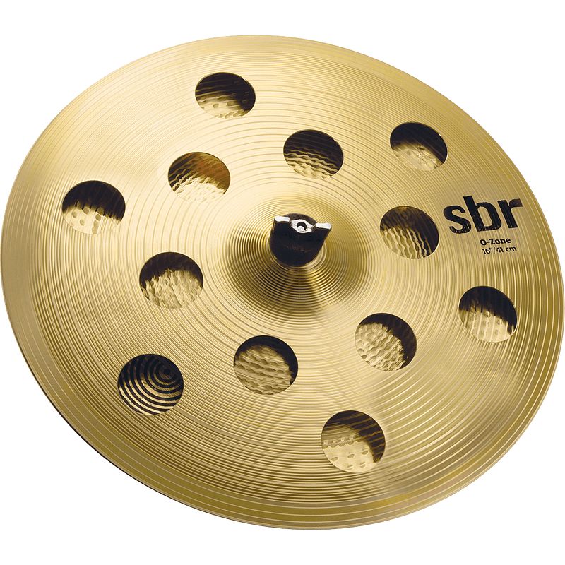 Foto van Sabian sbr brass stax bekkenstack 16 inch