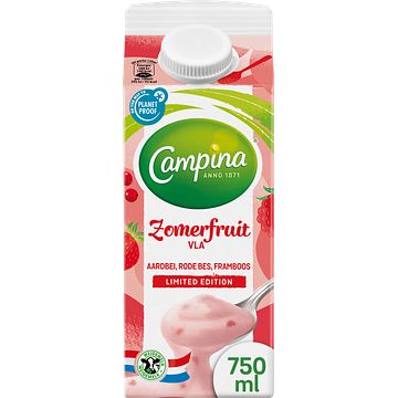 Foto van Campina stoofpeertjes vla limited edition 750ml bij jumbo