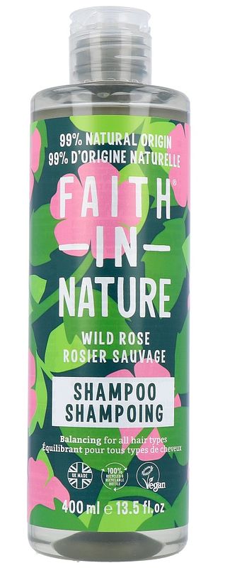 Foto van Faith in nature shampoo wild rose