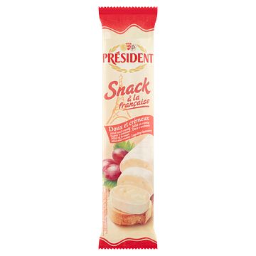 Foto van President snack a la francaise mild en romig 180g bij jumbo