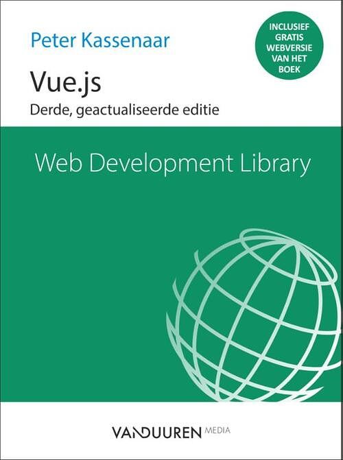 Foto van Vue.js, 3e editie - peter kassenaar - paperback (9789463563123)