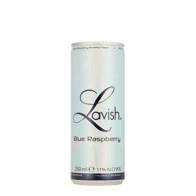 Foto van Lavish absinthe blue raspberry 25cl premix cocktails