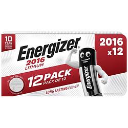 Foto van Cr2016 knoopcel lithium 3 v 90 mah energizer 12 stuk(s)