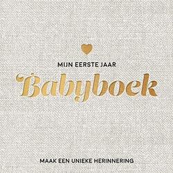 Foto van Mijn eerste jaar babyboek - maak een unieke herinnering - hardcover (9789463546980)