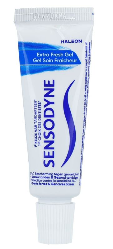 Foto van Sensodyne tandpasta extra fresh mini