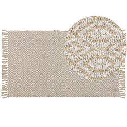 Foto van Beliani pozanti - vloerkleed-beige-jute