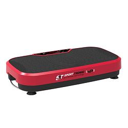 Foto van Sporttronic st-vp5 trilplaat (zwart/rood)