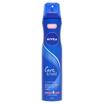 Foto van Nivea care & hold styling spray extra strong 250ml bij jumbo