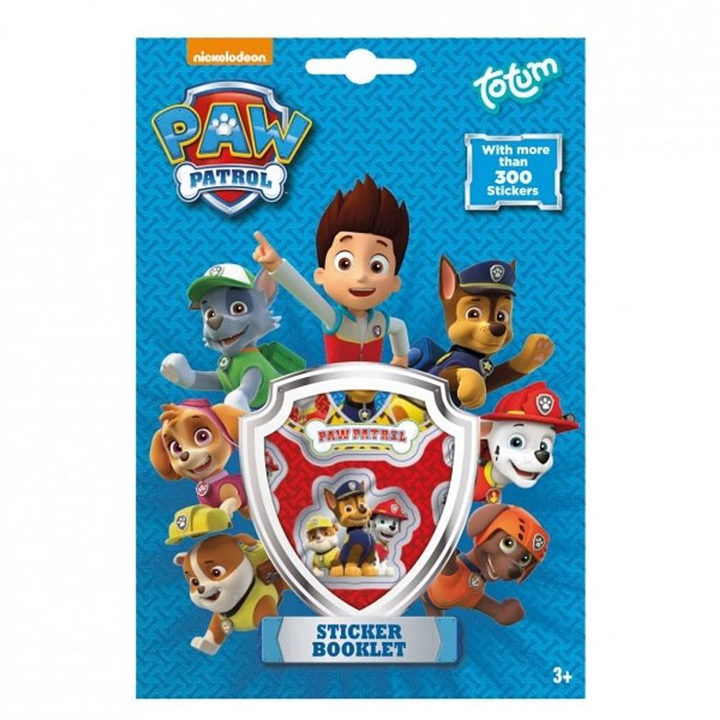 Foto van Totum stickervellen paw patrol 4 stuks