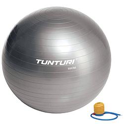 Foto van Tunturi fitnessbal gymbal grijs - 55 cm