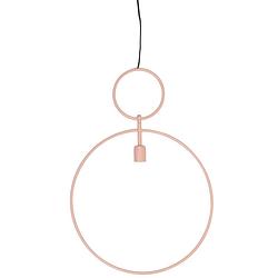 Foto van Light & living - hanglamp dorina - 50x4x70 - roze