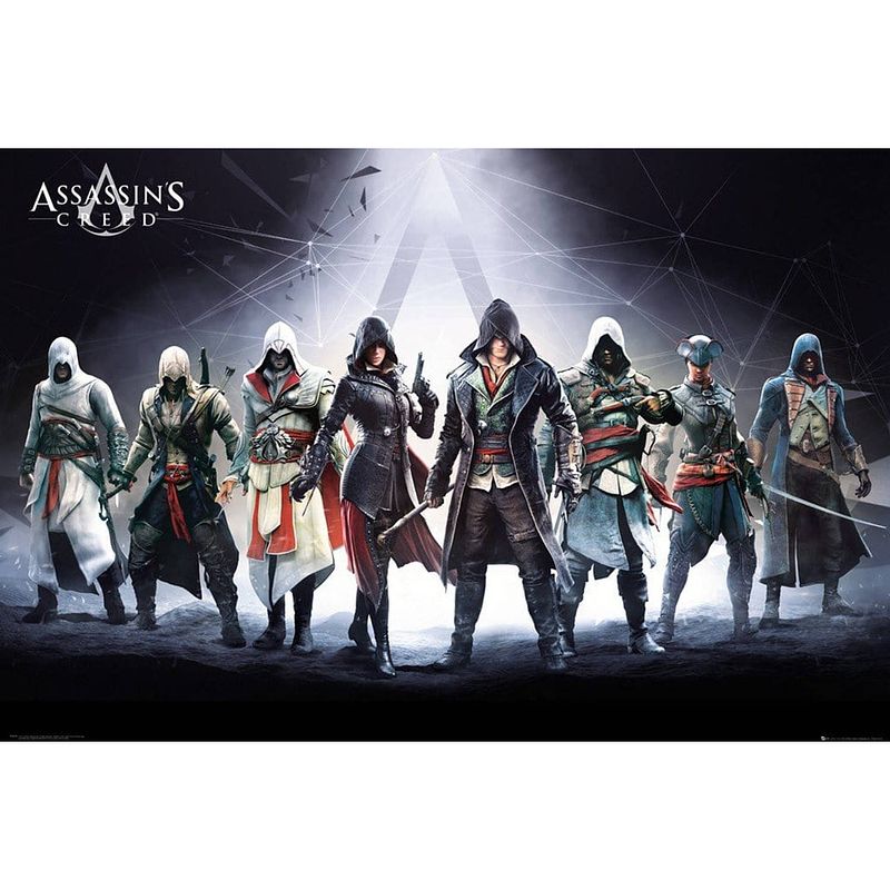 Foto van Gbeye assassins creed characters poster 61x91,5cm