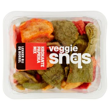 Foto van Snaqs veggie krokante paprika mix 50g bij jumbo