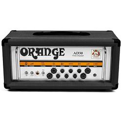 Foto van Orange ad30htc blk 30 watt class a gitaarversterker top zwart