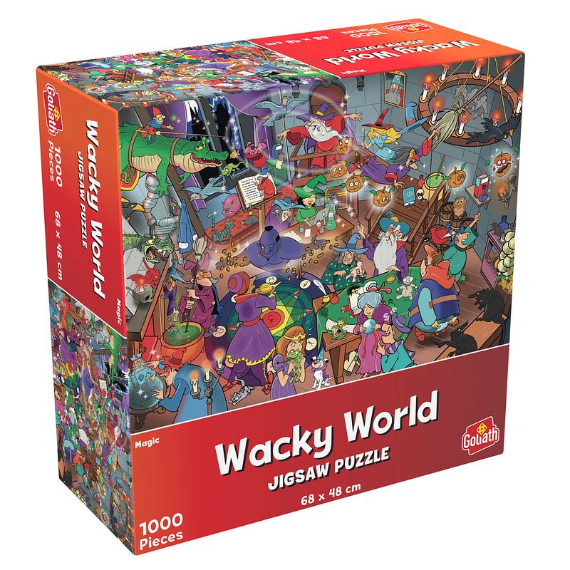 Foto van Goliath wacky world magic puzzel - 1000 stukjes 68x48cm