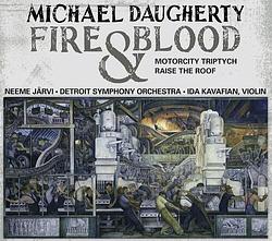 Foto van Daugherty: fire and blood - cd (0636943937228)