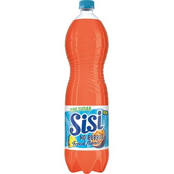 Foto van Sisi no bubbles zero sugar tropical fles 1, 5l bij jumbo