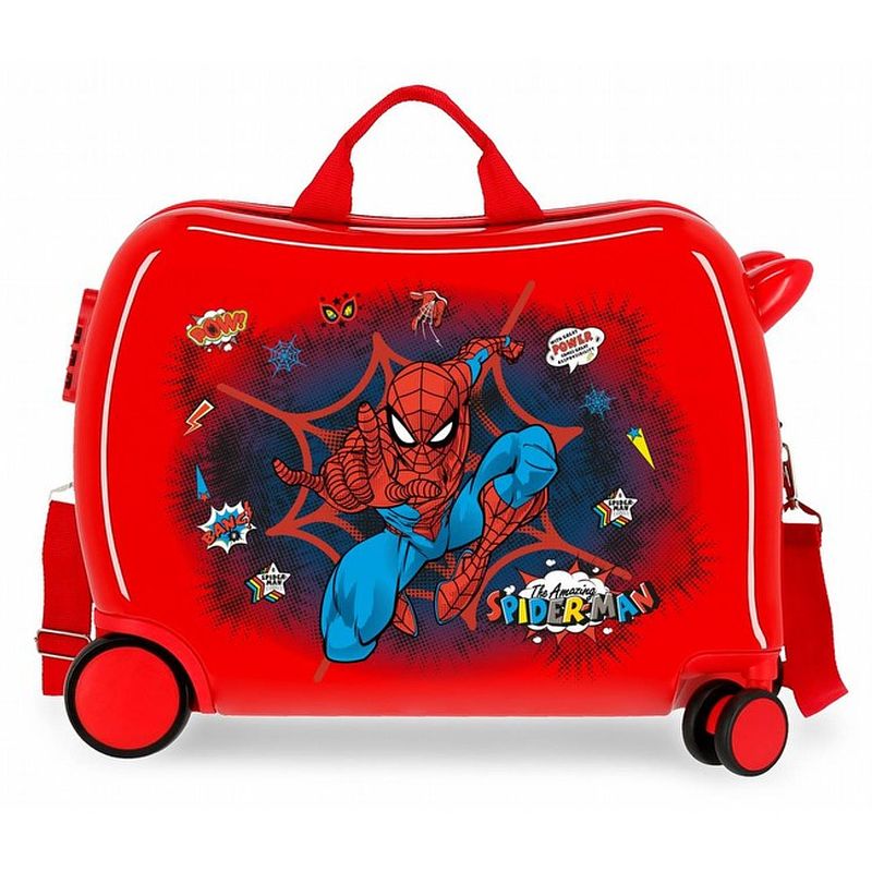 Foto van Spiderman rol zit kinderkoffer abs